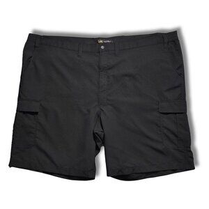 Men’s Big & Tall Size 58 Lee Performance Cargo Short Black